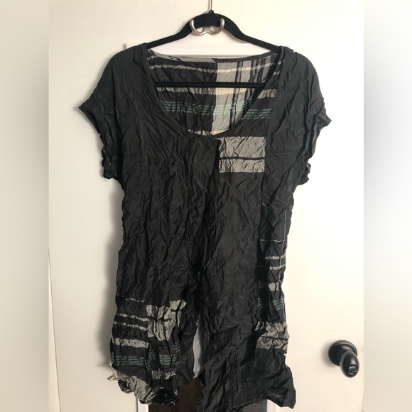 Babette Plaid Tunic Top - Picture 2 of 3